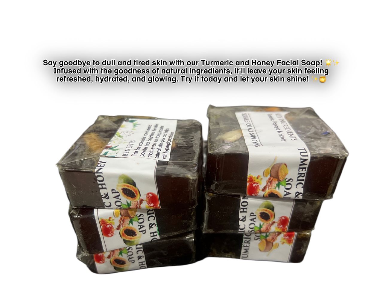Turmeric & Honey Facial Soap